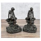 Kathodian Bronze Works KBW Nude Bookends