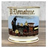 Railroad Train Engineer Occupational Shaving Mug