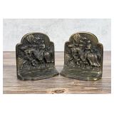 Hubley Cast Iron Knights Crusaders Bookends 246