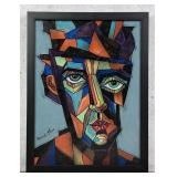 Ricardo Maya Oil on Board Painting