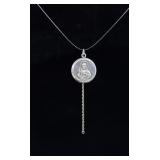 Sterling Silver Religious Locket