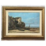 Jean Forney Normandy Beach Painting