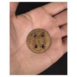 Republic of China Punched Cash Coin