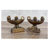 Dodge Gladys Edwards Aladdin Lamp Bookends