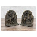 Hubley 312 St George Slaying the Dragon Bookends