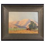 John William Hilton Capistrano Gold Painting