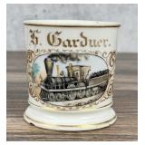 Railroad Train Engineer Occupational Shaving Mug