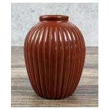 Alvin Baca Santa Clara Ribbed Melon Jar Pot