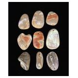 Ancient Plateau Indian Shell Trade Earrings