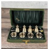 Hyman Edwardian Sterling Silver Condiment Set