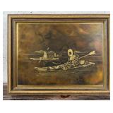 Priddat Alaskan Inuit Eskimo Engraving