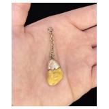 10k Gold BPOE Elks Lodge Elk Tooth Watch Fob