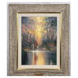 Charles Pabst Forest Reflections Painting