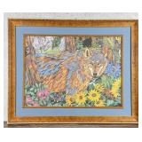 Kendahl Jan Jubb Montana Wolf Print