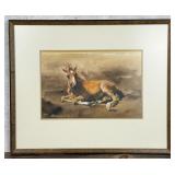 Bud Helbig The Foal Watercolor Painting