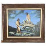 David Ewart Gathering Darkness Painting