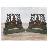 Judd Co Cast Iron Arab Scholar Bookends 9741