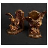 Ronson Colonial Eagle Bookends 16571