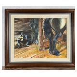 Martin Cowboy Oil Painting