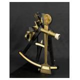 Victorian Ebony Ivory Naval Sextant Octant