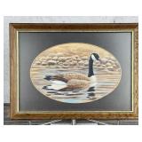 Joe Thornbrugh Canada Goose Gouache Painting