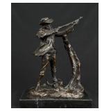 Charles M Russell Marksman Bronze