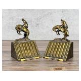 Columbia Missouri Bucking Bronco Bookends