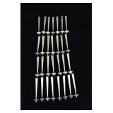 Navajo Sterling Silver Bolo Tie Tips