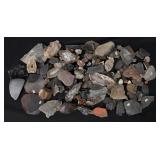 Collection Of Lapidary Material Mineral Slabs