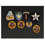 Collection of WW2 Korea Era Patches