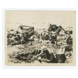 WW2 Iwo Jima Invasion Beach Photo