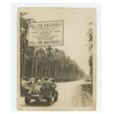 WW2 Guadalcanal Kill The Bastards US Army Photo