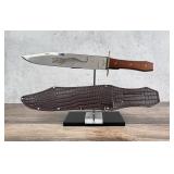 Fury Alligator Bowie Knife 33000