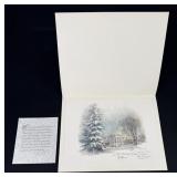 1965 Lyndon B Johnson Signed Christmas Card