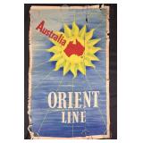 Orient Steam Navigation Company Australia Poster