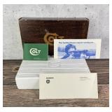 Factory Colt 1911 Gold National Match Pistol Box