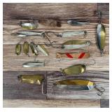 Collection of Fishing Lures Spoons