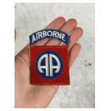WW2 US 82nd Army Airborne Patch