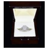 Riddles 14k Gold Diamond Engagement Ring Set