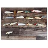 Collection of Lucky Louie Martin Fishing Lures