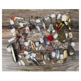 Group Of Vintage Fishing Lures & Spoons