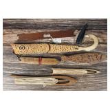 Collection Of Antique Fishing Items