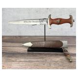 WW2 Anton Wingen German SA Honor Dagger