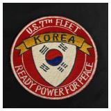 7th Fleet Korean War Jacket Patch