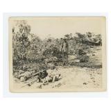 WW2 1944 Battle Of Guam USMC Marine Photo