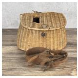 Antique Montana Fly Fishing Creel