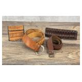 Leather Ammo Shell Belts & Holders