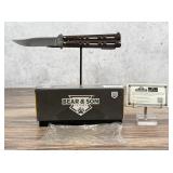 Bear & Son Copper Vein Butterfly Knife 117CVSW