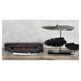 Bad Blood Moser Decepter Fixed Blade Knife BB0130M