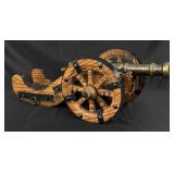 Mid Century Spanish Artillery Cannon Model
